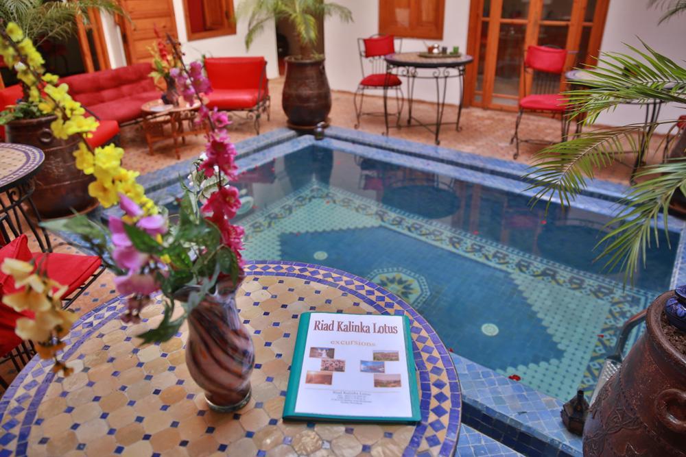 Riad Kalinka Lotus Marrakesh Exteriör bild